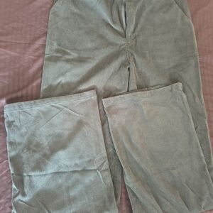 Men's Corduroy Pants - Olive Green